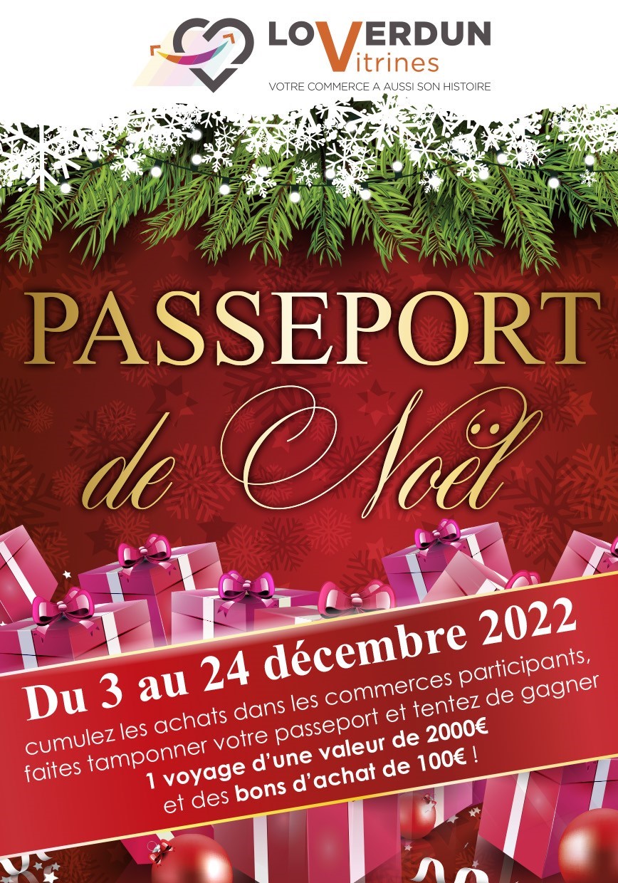 Passeport de Noël (du 3 au 24 décembre 2022)