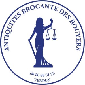Logo antiquités louis maury Verdun - adhérent association LoVerdun vitrines