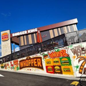 burger king de Verdun - Adhérent LoVerdun vitrines